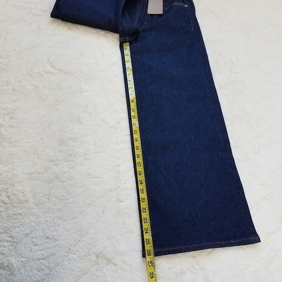 BODEN High Rise Wide Leg Jeans in Indigo - Picture 8 of 13